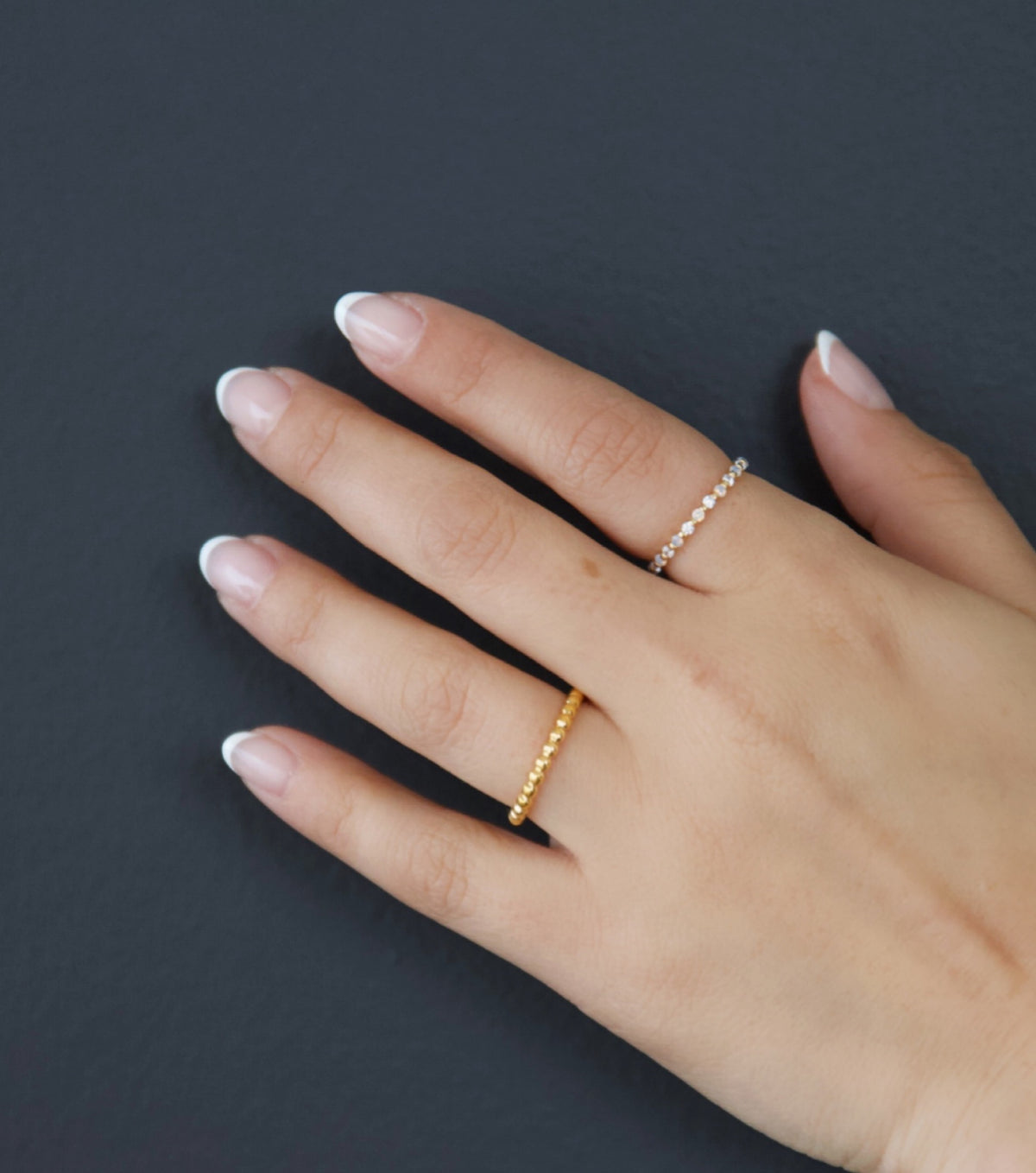 Light Stone Rings Light Stone All Around Ring – ShopVani